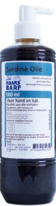 [HB81274] Haaks Barf Sardienolie (500 ml.)