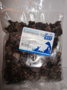 [HB81048] Haaks Barf Snack Runderlongtrainers (150 gr.)