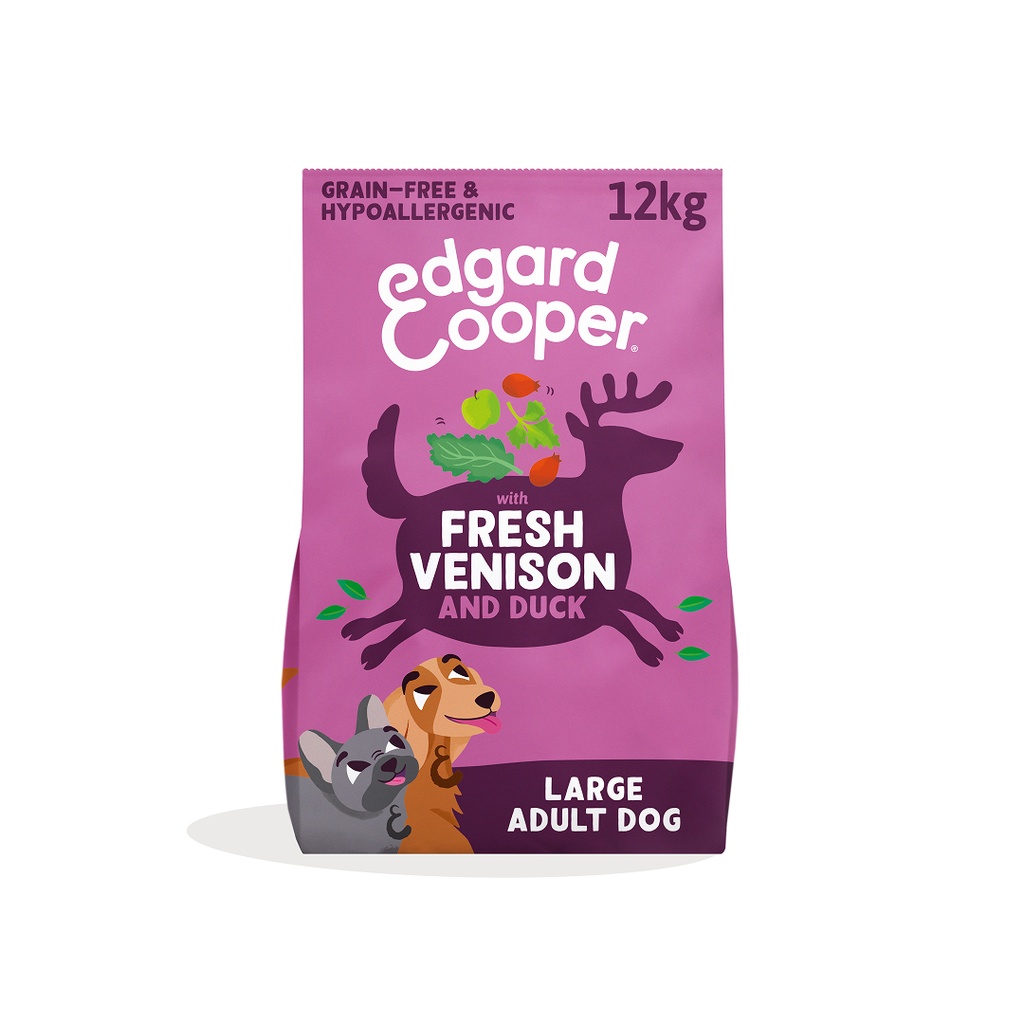 Edgard & Cooper Dog Large Adult Venison And Duck