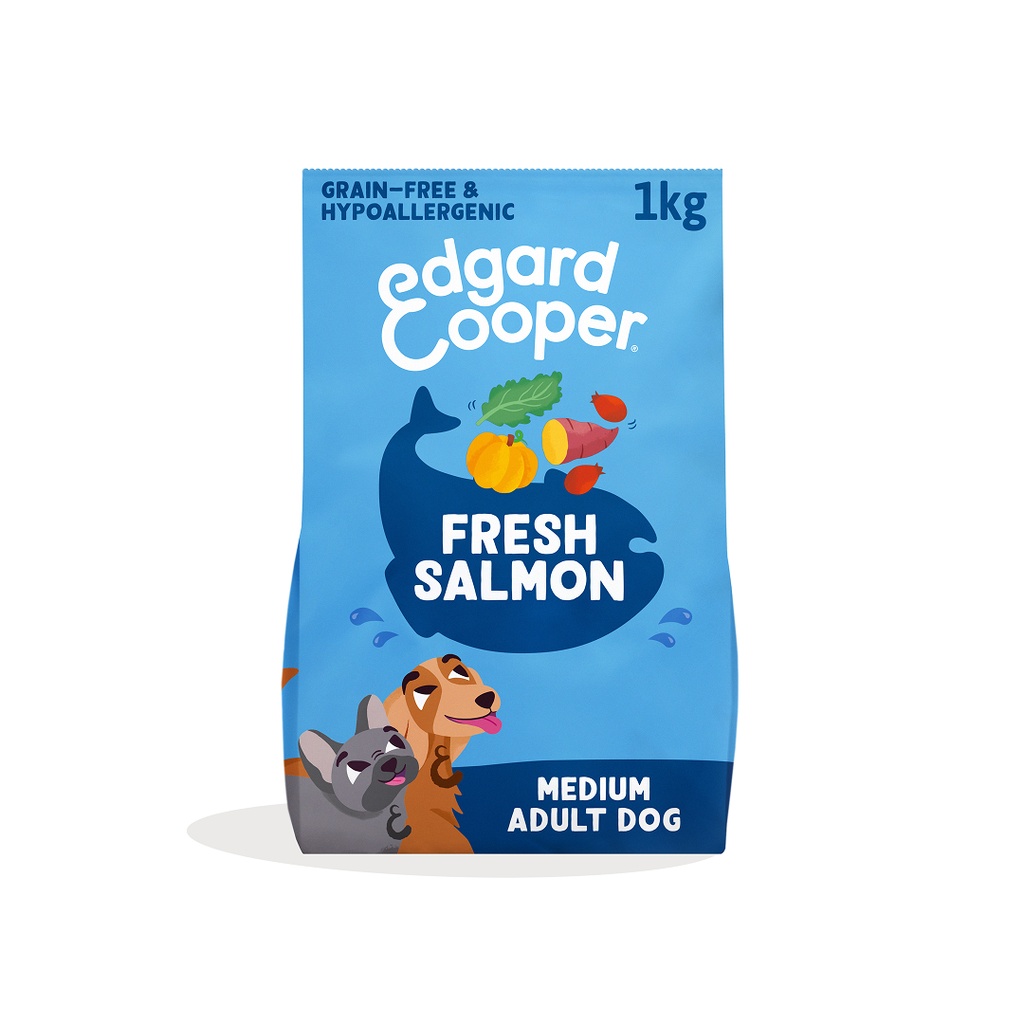 Edgard & Cooper Dog Medium Adult Salmon