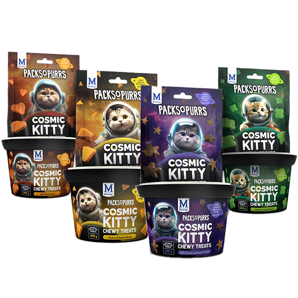 Set Montego Packs O'Purrs Chewies
