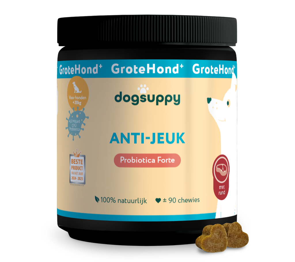 DogSuppy Anti Jeuk Probiotica Forte Grote Hond Rund