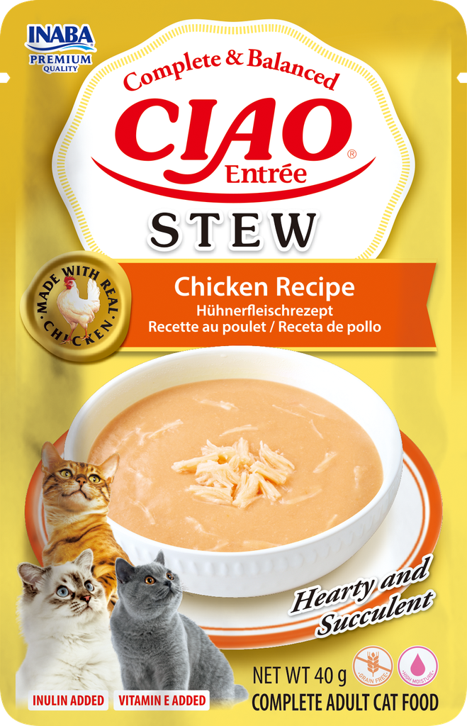 Inaba Entrée Stew Chicken 12 x 40 gr.