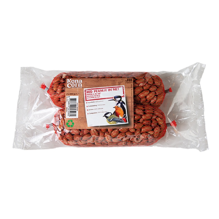Konacorn Rode Pinda's In Netje per 2