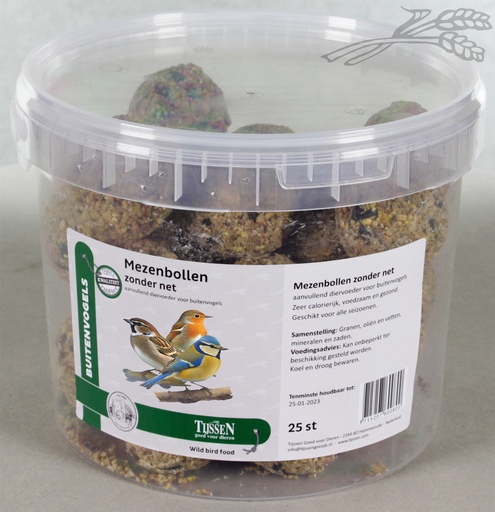 [BV60080] Tijssen Mezenbollen Zonder Net Emmer