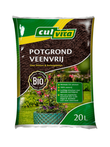 [CU30320] Potgrond Veenvrij Bio 20 ltr.