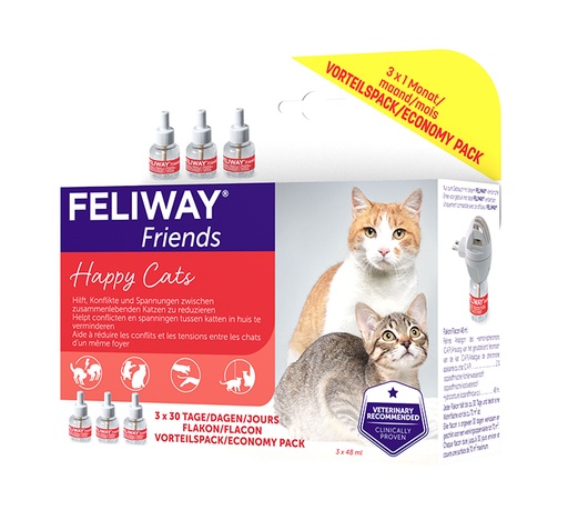 [CV29165] Feliway Friends Tripack Navulling 3 st.