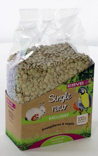 [E34111] Single Raw Linzen Groen 600 gr.