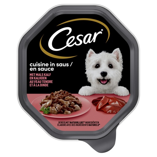 [MA359281] Cesar Cuisine Kalf/Kalkoen 14 x 150 gr.