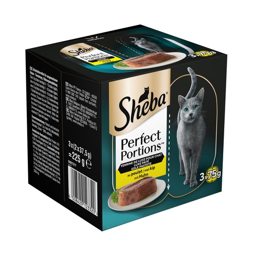 [MA402868] Sheba Perfect Portions Kip 3-Pack