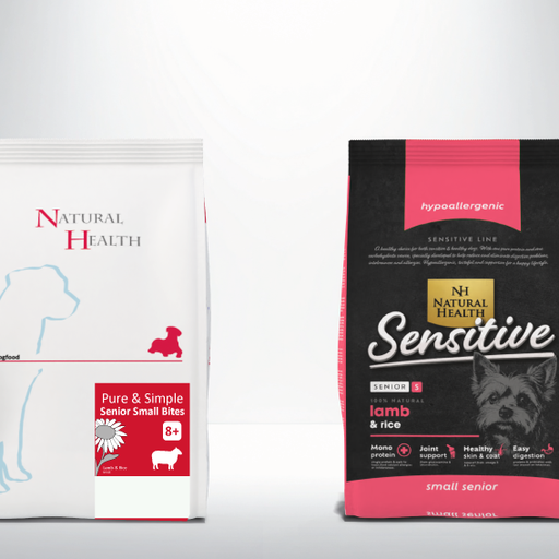 Natural Health Dog Lamb & Rice Senior Small Bites