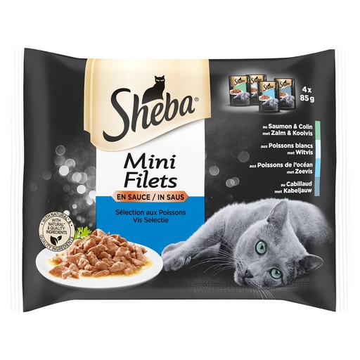 [QEMPF] Sheba MP4 Delice Vis Selectie Pouch