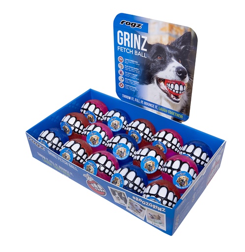 [RGRS102] Rogz Toyz Grinz Display Toonbank 15 x 1 st.