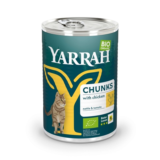 [Y7136] Yarrah Kat Blik Br.Kip in Saus 12 x 405 gr.
