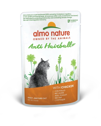 [AL5293] Almo Nature Almo Natureti Hairball met Kip