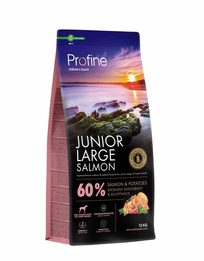 [JP411204] Profine Junior Large Salmon 12 kg.