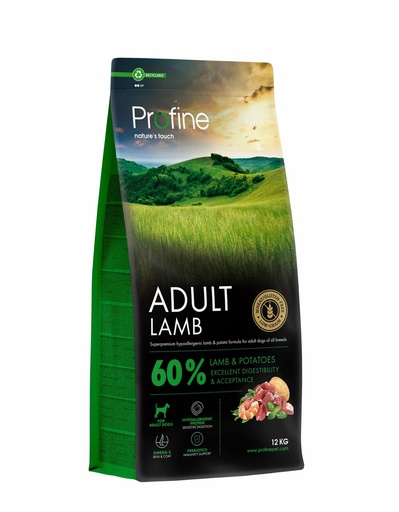 [JP411207] Profine Adult Lamb 12 kg.