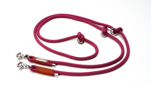 [FL25715] Frenky Lewis Hands Free Leash Purple Poppy 1 st.