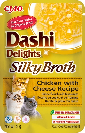 [FP73099] Inaba Dashi Delights Silky Chicken Cheese 12 x 40 gr.