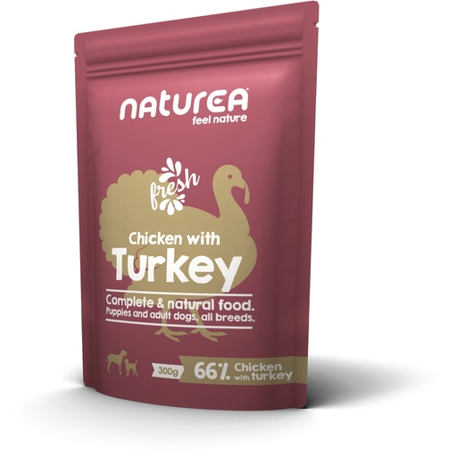 [NT37349] Naturea Dog Wet Food Chicken Turkey