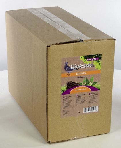 [E20505] ESVE Tabakstelen Middel 3 kg