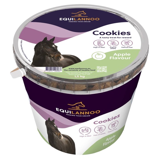 [EQL491049] Equilannoo Cookies Apple 6 x 1,5 kg.