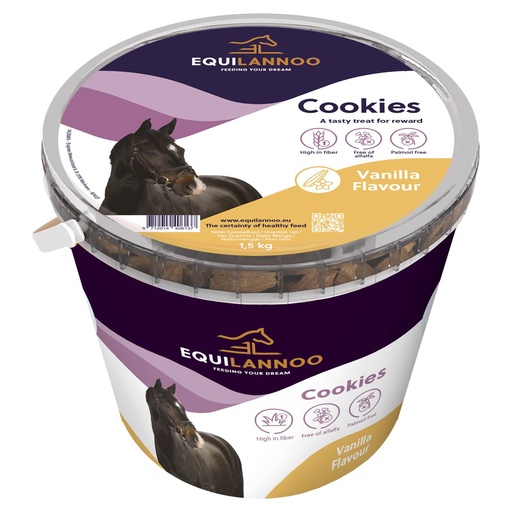 [EQL491052] Equilannoo Cookies Vanilla 6 x 1,5 kg.