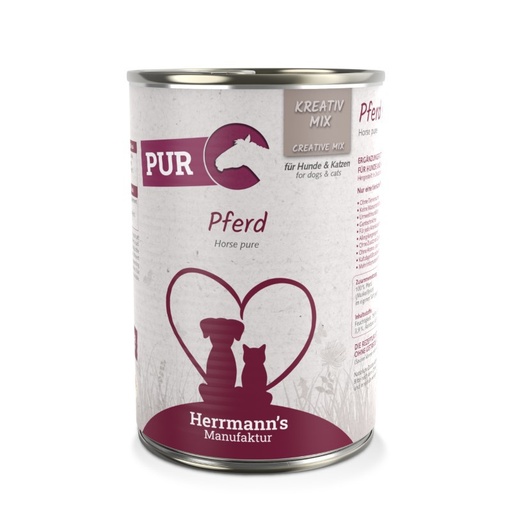 [CP531229] Herrmanns Puur Paard 6 x 400 gr.