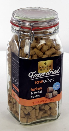 [NH282] NH Dog Raw Bites Freeze Dried Snack Turkey