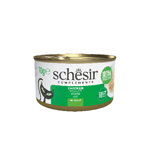 [AG12135] Schesir Cat Can Chicken In Jelly