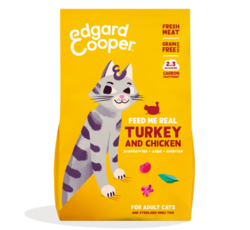 Edgard & Cooper Cat Adult Turkey And Chicken