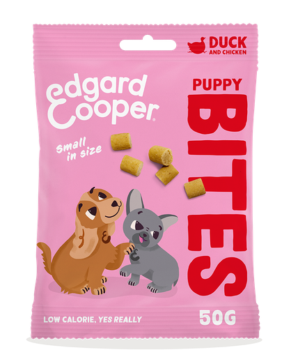 Edgard & Cooper Dog Bites Puppy Duck & Chicken Small