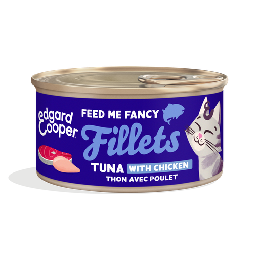 [EC64082] Edgard & Cooper Cat Tuna And Chicken Fillets