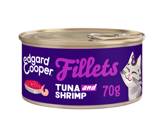 [EC64084] Edgard & Cooper Cat Tuna And Shrimp Fillets