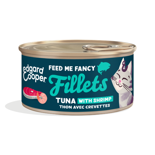 [EC64084] Edgard & Cooper Cat Tuna And Shrimp Fillets