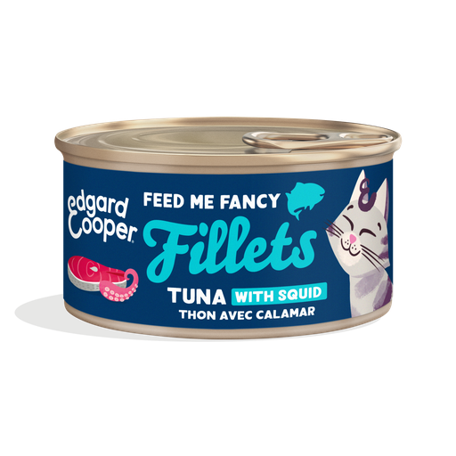 [EC64087] Edgard & Cooper Cat Tuna And Squid Fillets