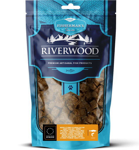 [JP139930] Riverwood Fisherman Mini Cubes Kabeljauw Met Zalm