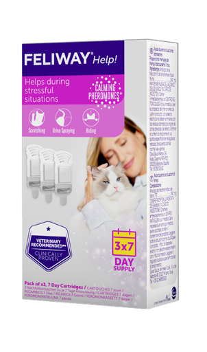 [CV16851] Feliway Help Navulling 3 st.