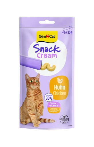 [GIM42243] GimCat Snack Cream Kip 6 x 15 gr.