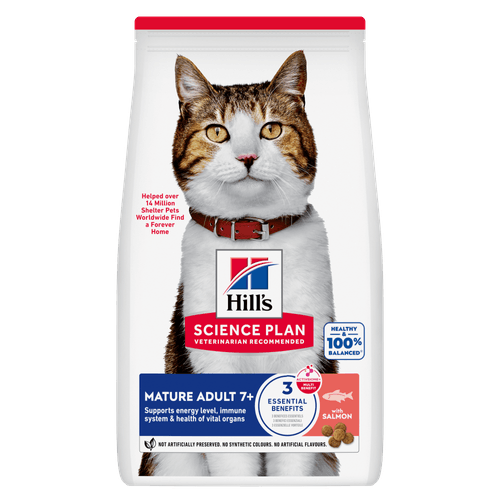 [H609375] Hills Feline Mature Salmon