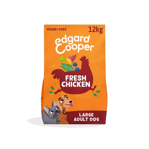 [EC48503] Edgard & Cooper Dog Large Adult Chicken