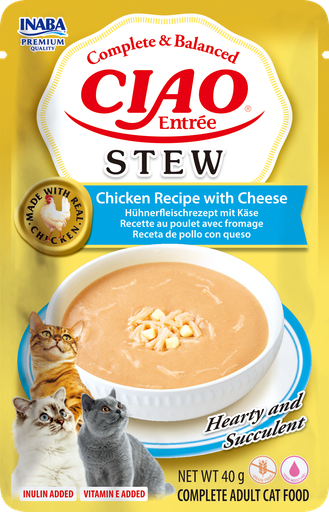 [FP73296] Inaba Entrée Stew Chicken With Cheese 12 x 40 gr.