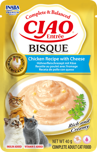 [FP73300] Inaba Entrée Bisque Chicken With Cheese 12 x 40 gr.