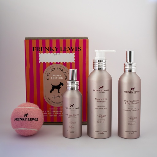 [FL32923] Frenky Lewis Puppy Gift Set Sandalwood, Jasmine & Vanilla
